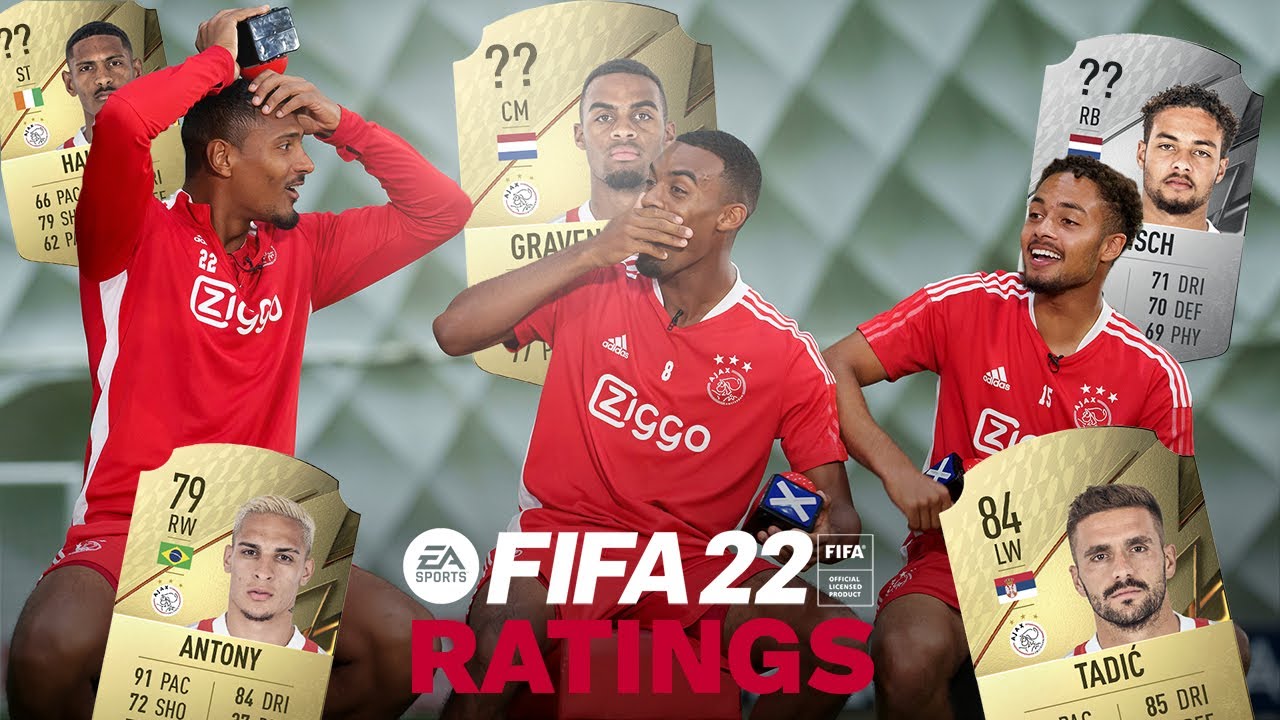 image 0 'you Can Change My Pace...' : Fifa 22 Ajax Ratings! : Haller Gravenberch & Rensch